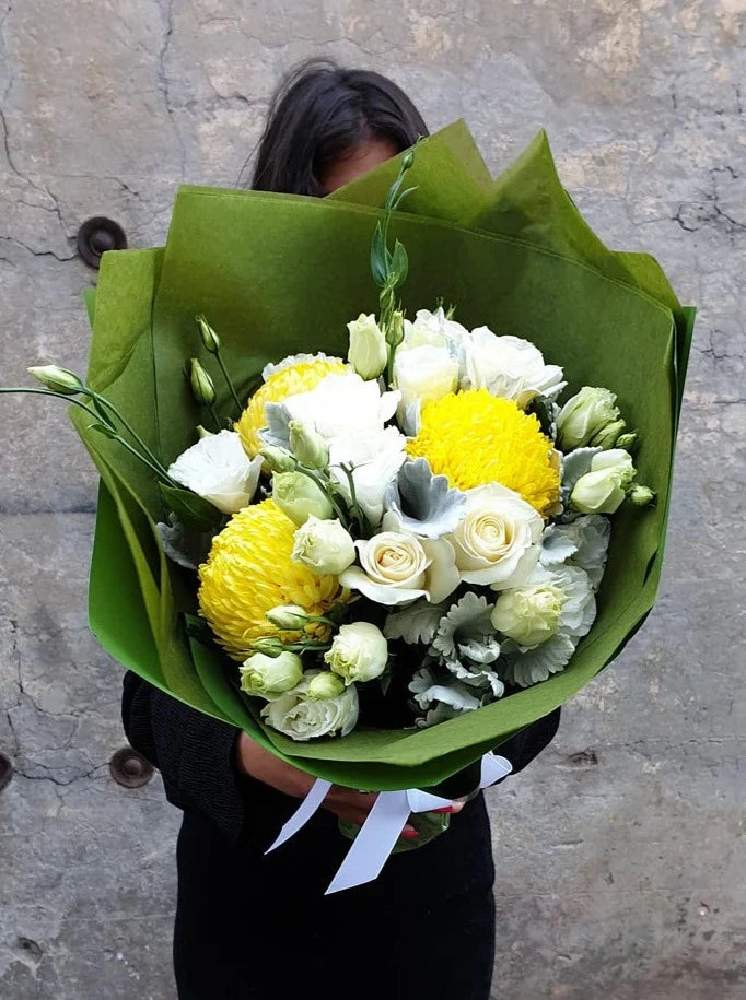 Freshness with White and Yellow