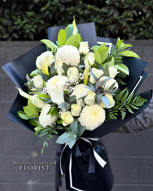 Royal White Blossom Bouquet