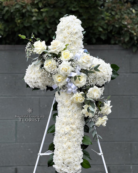 White Cross for Funeral