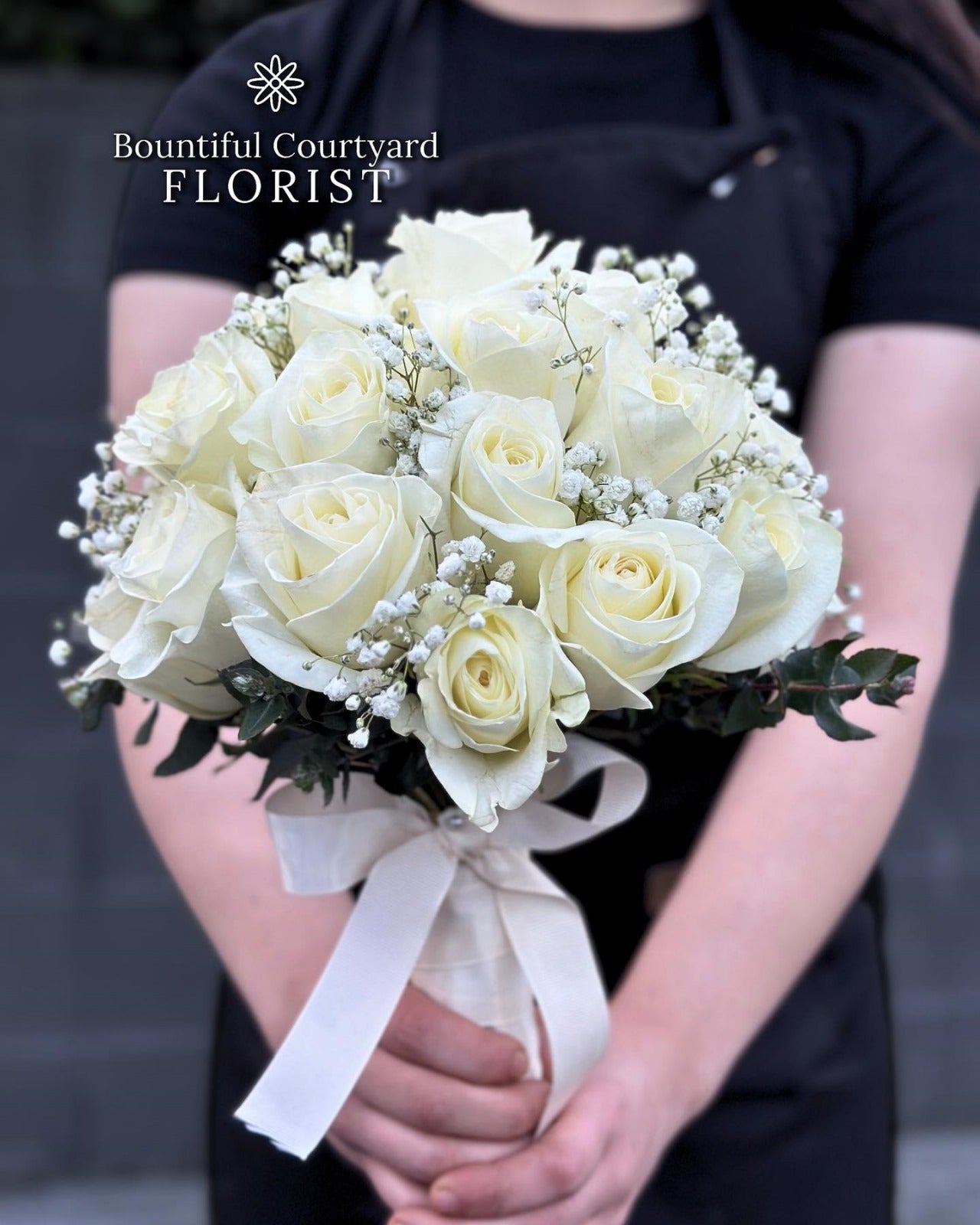 White Bridal Bouquet